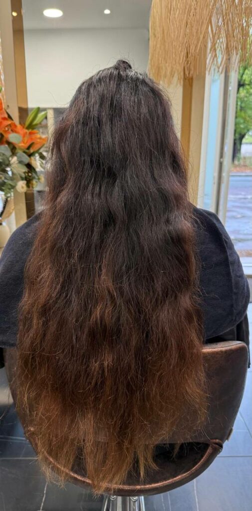 casa mana soins capillaires avant après